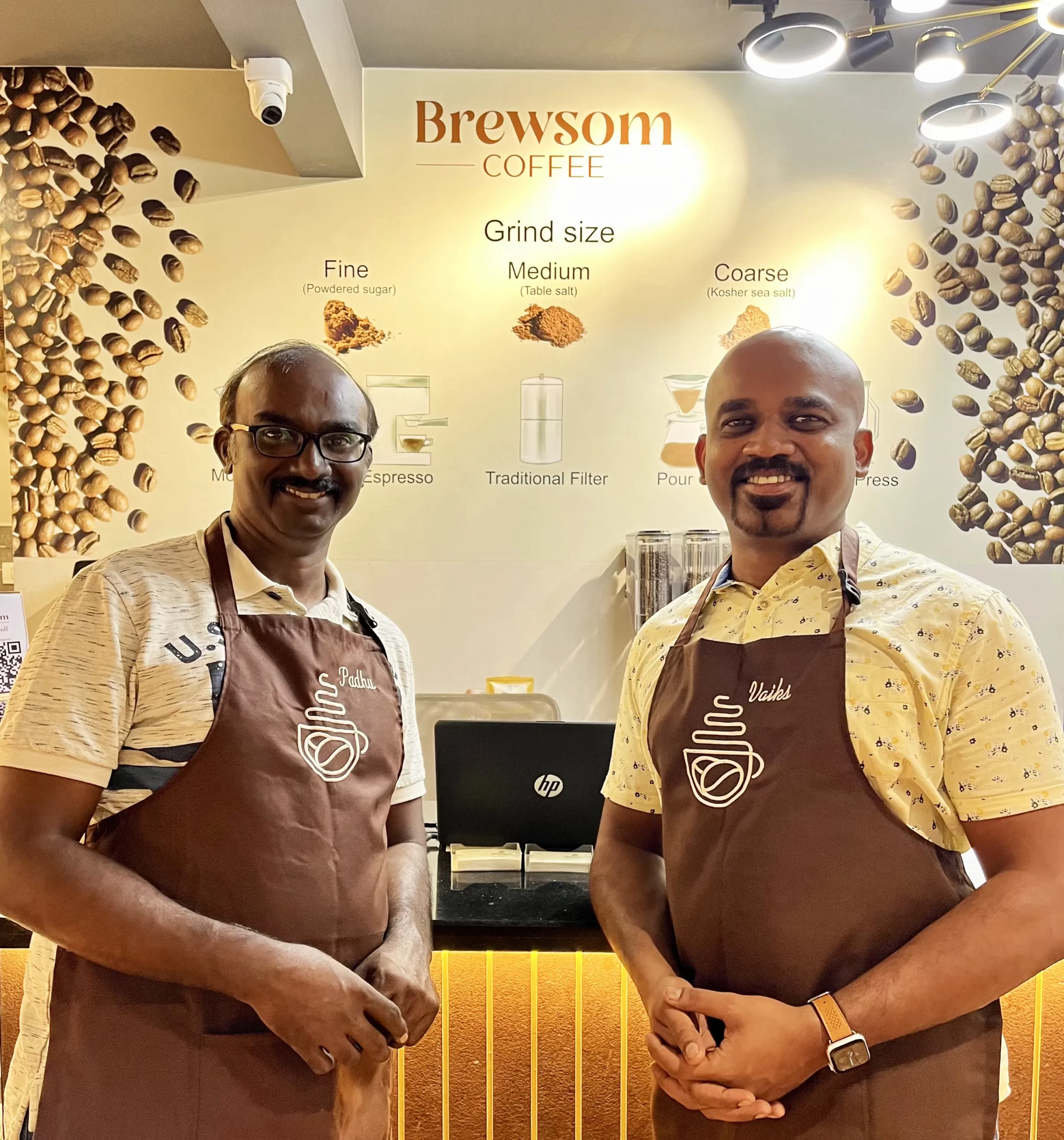 Brewsom cofounders